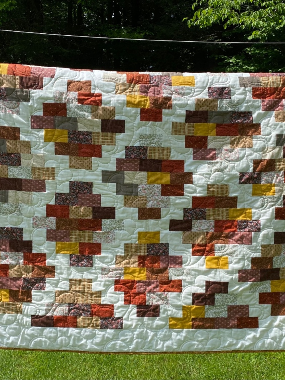 Handmade On The Homestead Quilt 70” x 80”
